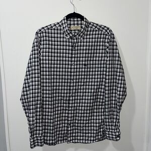 Burberry Men's Casual Button Down Shirt Size M